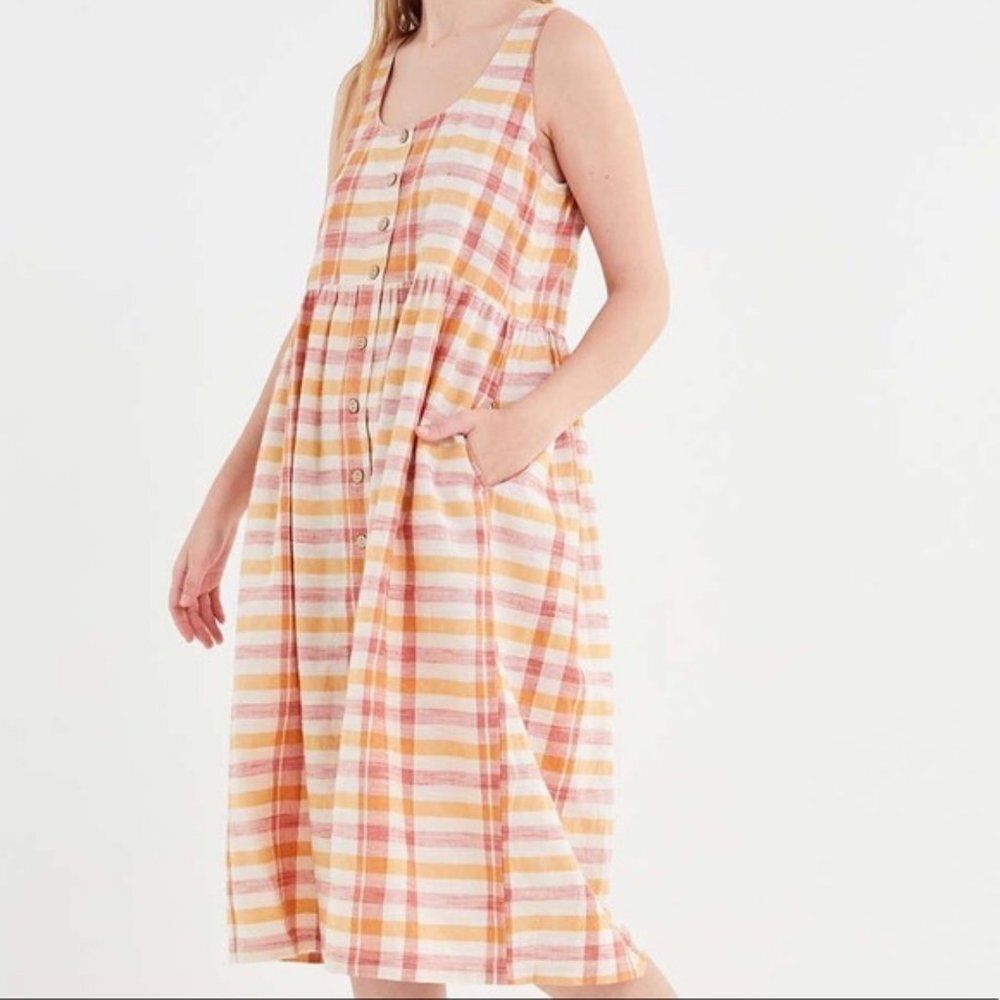 Urban Outfitters Plaid Babydoll Dress (NWT)